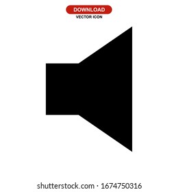 mute volume icon or logo isolated sign symbol vector illustration - high quality black style vector icons
