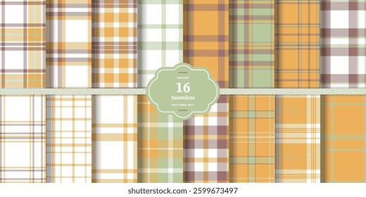 Muted Coral Tartan patterns fabric texture. Modern Deep Scarlet Seamless Tartan