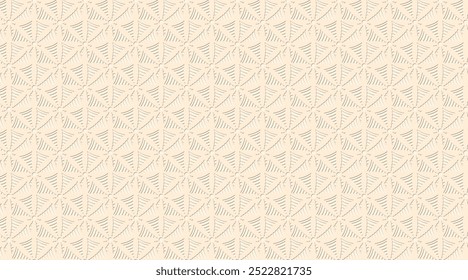 Muted Floral Tile Background, vector seamless pattern