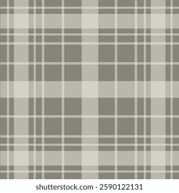 Muted green and beige tartan pattern with a traditional checkered design. Ideal for textiles, fashion, stationery, and backgrounds. A sophisticated, earthy pattern perfect.