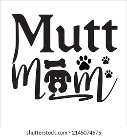 Mutt mamá, tiene un diseño vegetal de alta calidad, tiene fuentes hermosas muy bonitas. Lo que ayuda a realzar la belleza del diseño.