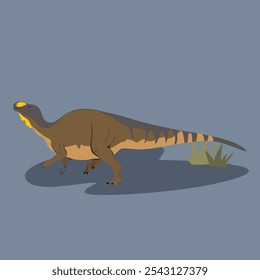 Muttaburrasaurus was a genus of herbivorous iguanodontian ornithopod dinosaur, which lived in what is now northeastern Australia