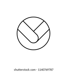 mutual agreement icon. Element of communication icon for mobile concept and web apps. Thin line mutual agreement icon can be used for web and mobile