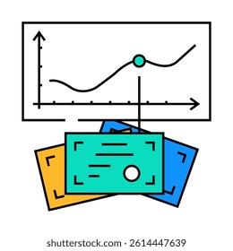 mutual funds financial advisor line icon vector. mutual funds financial advisor sign. isolated symbol illustration