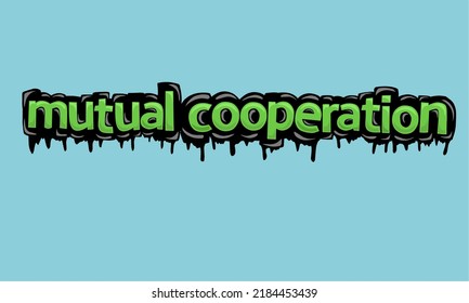 MUTUALAN COOPORATION background writing vector design very cool and simple