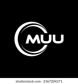 MUU Logo Design, Inspiration for a Unique Identity. Modern Elegance and Creative Design. Watermark Your Success with the Striking this Logo.