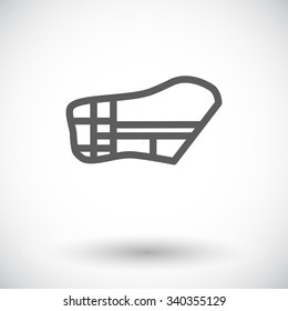 Muzzle icon. Flat vector related icon for web and mobile applications. It can be used as - logo, pictogram, icon, infographic element. Vector Illustration. 