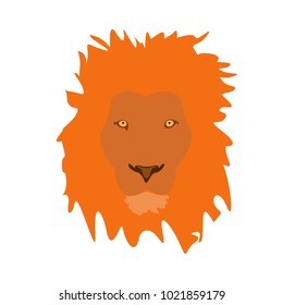 muzzle lion vector