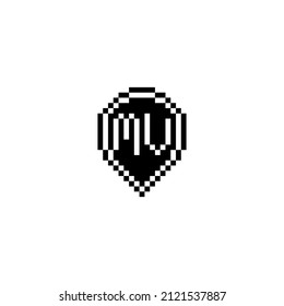 MV concepto de diseño de logotipo de letra creativa para su venta en un diseño profesional de alta calidad que se imprimirá en cualquier medio impreso