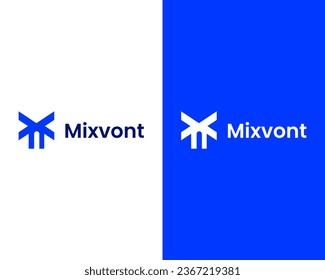 MV with home construction logo design template vector