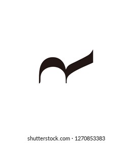 mv letter logo