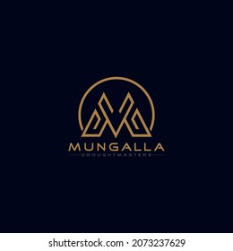 mv logo design, letter mv, Typographic icon with letter m and letter v.

