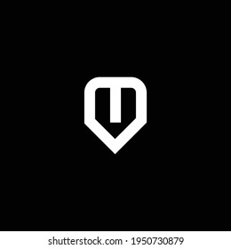 MV o VM abstract sobresaliente negocio profesional impresionante marca artística empresa de diferentes colores ilustración logo
