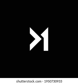 MV or VM abstract outstanding professional business awesome artistic branding company different colors illustration logo