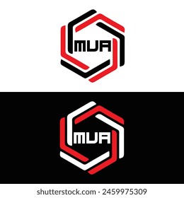 MVA logo. M V A design. White MVA letter. MVA, M V A letter logo design. Initial letter MVA linked circle uppercase monogram logo. M V A letter logo vector design. 