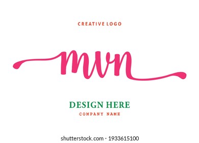El logotipo de la inscripción de MVN es sencillo, fácil de entender y autorizado