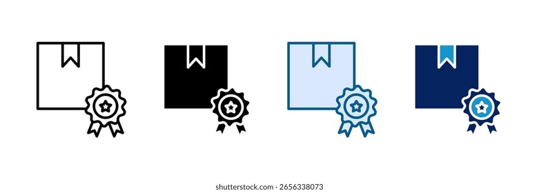 Conjunto De Ícones De Inicialização Do Mvp Com Vários Estilos