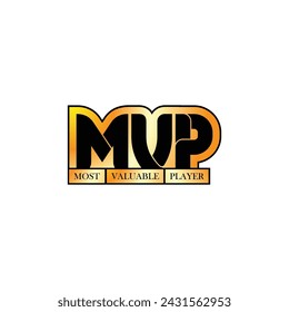 MVP Most Valuable Player Luxury Logo Design