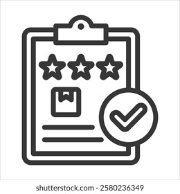 Mvp Outline Icon Vector Illustration