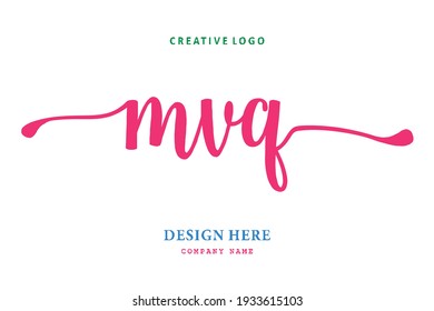 MVQ lettering logo is simple, easy to understand and authoritative