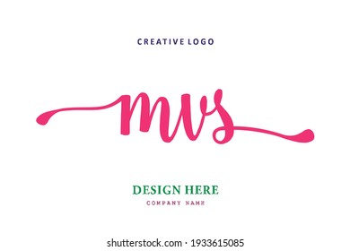 MVS lettering logo is simple, easy to understand and authoritative