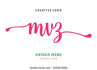 El logotipo de la inscripción MVZ es sencillo, fácil de entender y autoritario