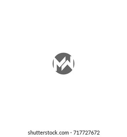 mw letter logo