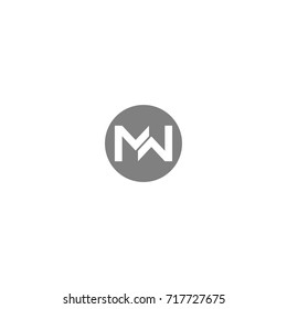 mw letter logo