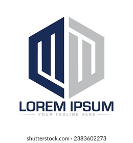 MW Letter Logo Design Creative and Modern logo design