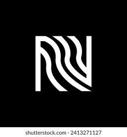 Diseño vectorial del logotipo de la letra MW, logotipo simple y moderno de MW. Diseño de alfabeto lujoso MW  