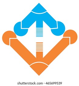 mw letter vector logo