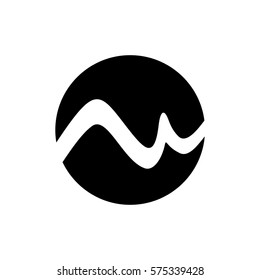 mw letter vector logo