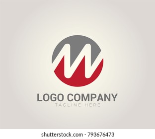MW logo abstract, letter MW icon vector, Vector Alphabet