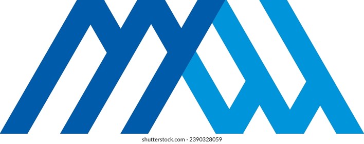 MW-Logo-Symbol, Vektorgrafik-Logo, 
