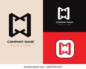 mw  logo type ,minimalist iconic brandin gidentity.