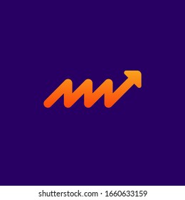 MW monogram logo in zigzag arrow shape.
