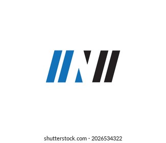 MW And N Letter Logo And Icon Design Vector Template.