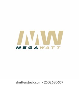 MW and WM Logo Architects M W Letter and Architects Modern Logotype 