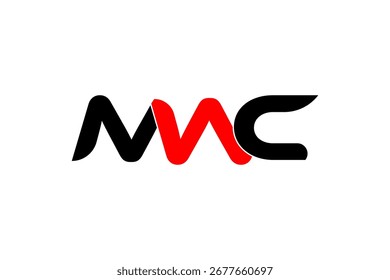 MWC logo design, vector art, and template