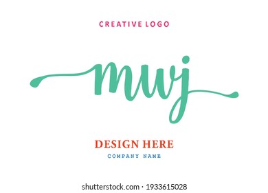MWJ lettering logo is simple, easy to understand and authoritative