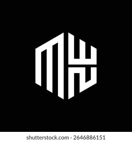 
MWN logo MWN icon MWN monogram MWN letter minimalist Circle flat Unique modern abstract logo design.