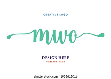 MWO lettering logo is simple, easy to understand and authoritative