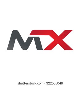 Mx Company Linked Letter Logo Stock Vector (Royalty Free) 322505048 ...