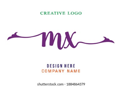 El logotipo de la inscripción MX es sencillo, fácil de entender y autorizado