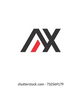 MX, MAX, AMX letter logo design vector