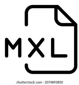 Un archivo MXL es una puntuación de música comprimida para la composición y la notación de la música