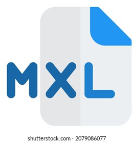 An MXL file is a compressed music score for music composition and notation