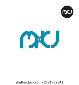 MXU Logo Letra Monograma Diseño