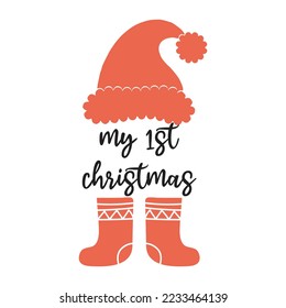 My 1st Christmas awesome design