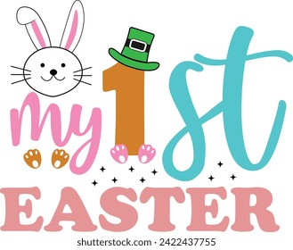 My 1st Easter, Easter Cut File

My 1st Easter file is only digital download. This file can be used many purposes in Cricut and Silhouette. If there any question  please contact us. 